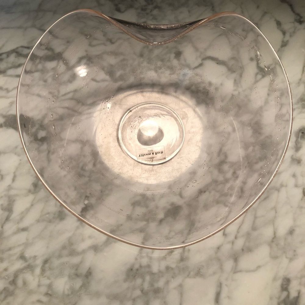 Villeroy & Boch Pink Art Glass Bowl - Picture 1 of 7